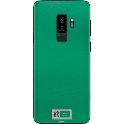 Saudi Arabia Soccer Flag Galaxy S9 Plus Skin